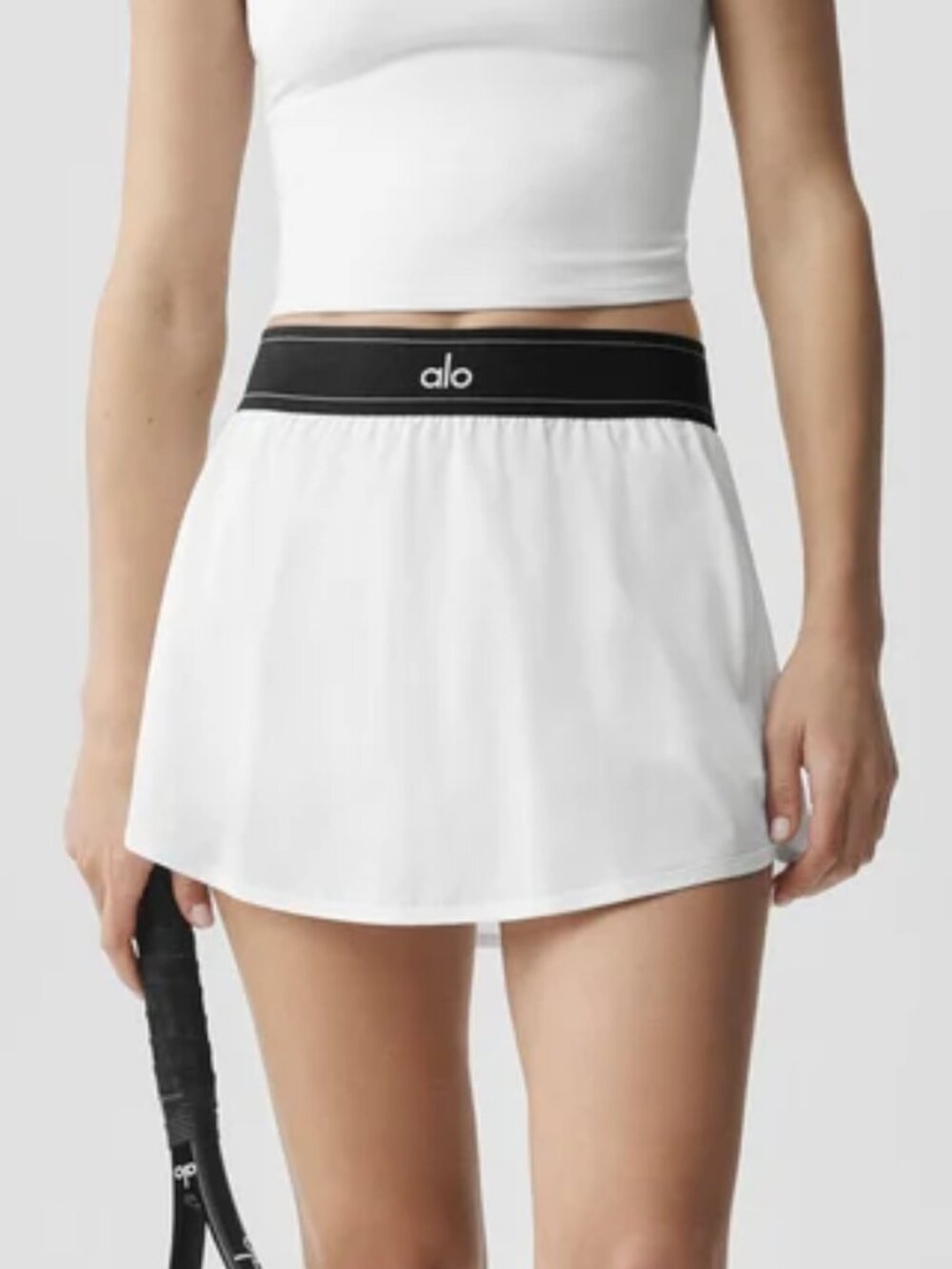 NWTβοΈALO Yoga Match Point Tennis Skirtπ€White